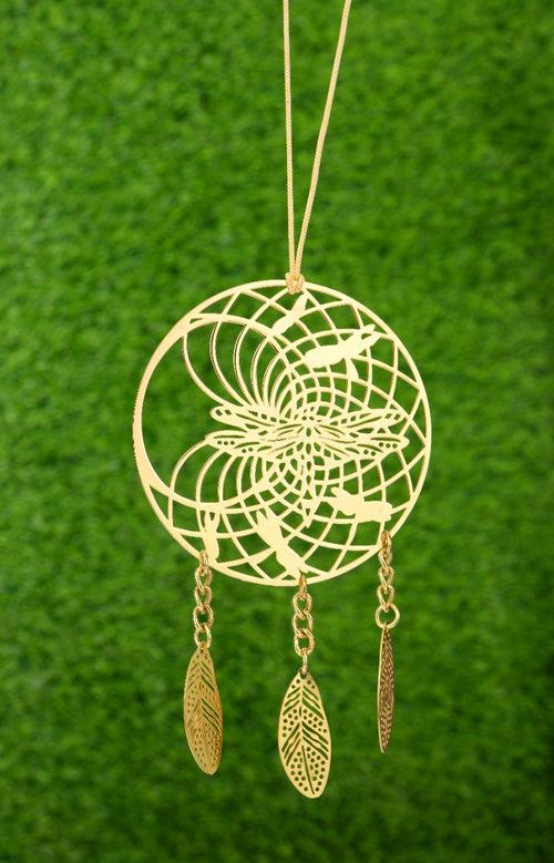 Brass Metal Dragonfly Dream Catcher