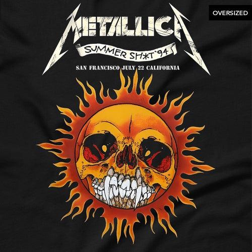 Metallica - Summer 94 California Tour Oversized T-Shirt