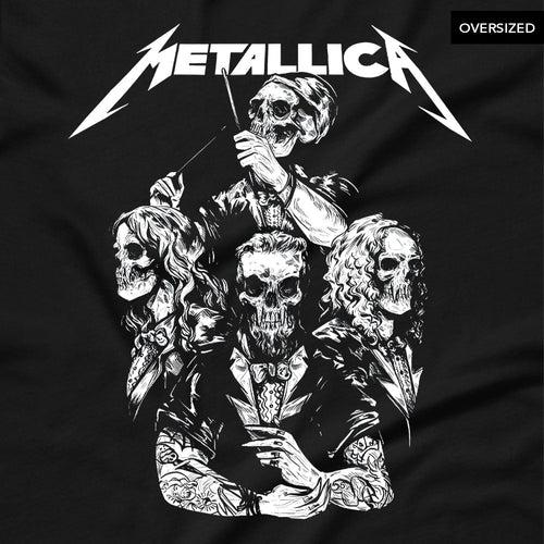 Metallica - Skull Tux Oversized T-Shirt