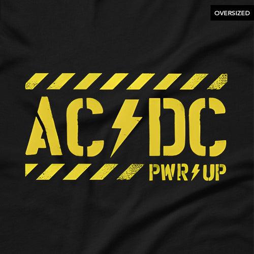 AC DC - PWR Up Oversized T-Shirt