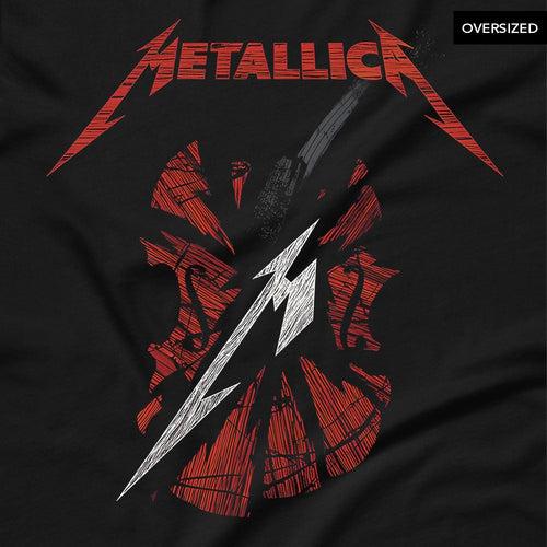 Metallica - Scratch Cello Oversized T-Shirt