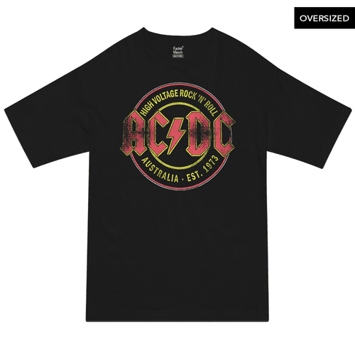 AC DC - Australia Est 1973 Oversized T-Shirt