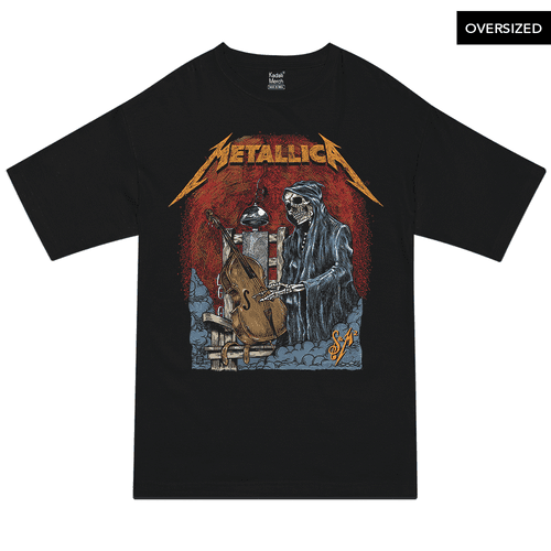 Metallica - Cello Reaper  Oversized T-Shirt