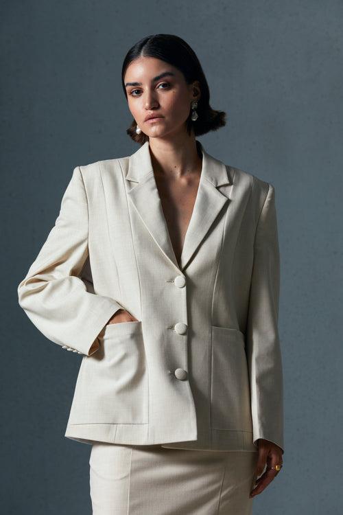 Neo-Classic Skirt Suit