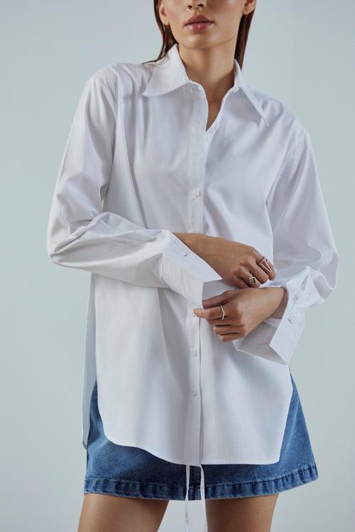 Convertible Wrap Shirt