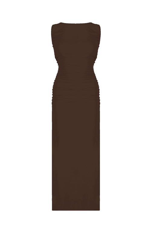 Ruched Maxi Dress