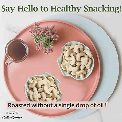 Salted Roasted Cashews, lightly salted ( Pack of 5 x 200g  )- 1kg