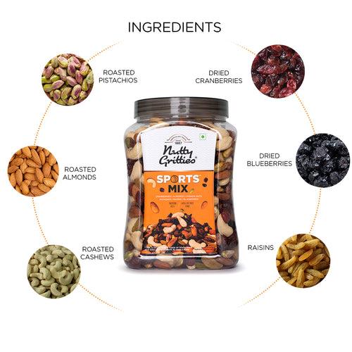 Sports Mix Resealable Jar - 1kg