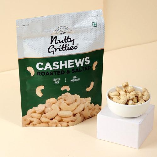 Salted Roasted Cashews, lightly salted ( Pack of 5 x 200g  )- 1kg