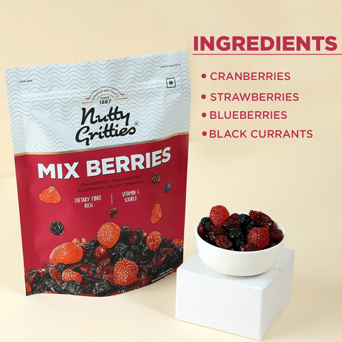 Mix Berries - (Pack of 2 x 200g Each) - 400g