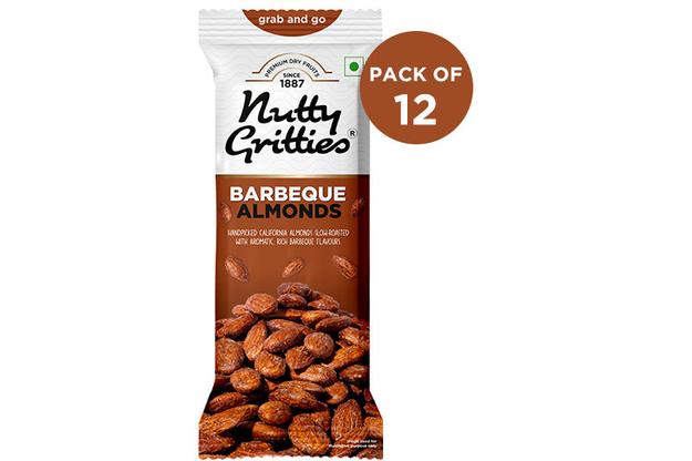 Barbeque Almonds (Pack of  12x40g each) 480g