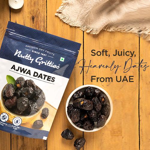 Ajwa Dates (Pack of 2 x 350g Each) - 700g