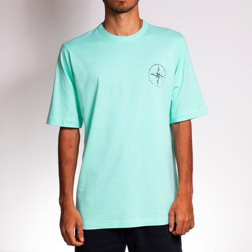 Organic Streetwear - Crew Shirt Mint