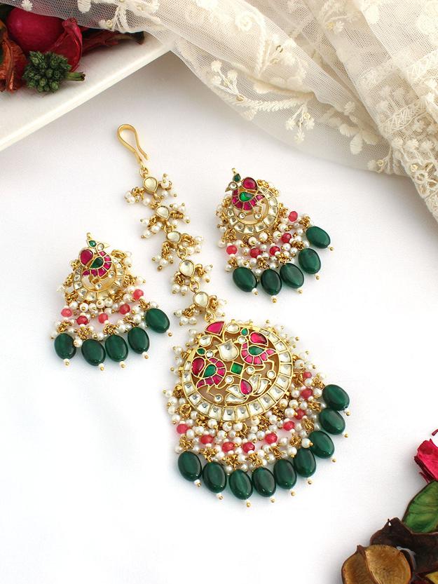 Ramiza Earrings & Tikka