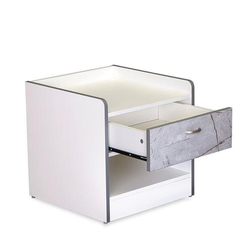 Nilkamal Marbito Night Stand (White)