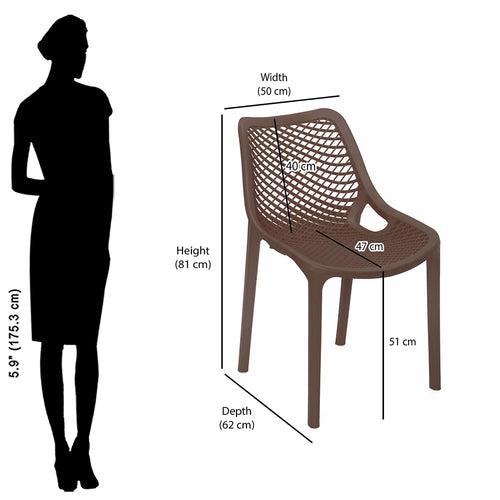 Nilkamal Vento Plastic Chair