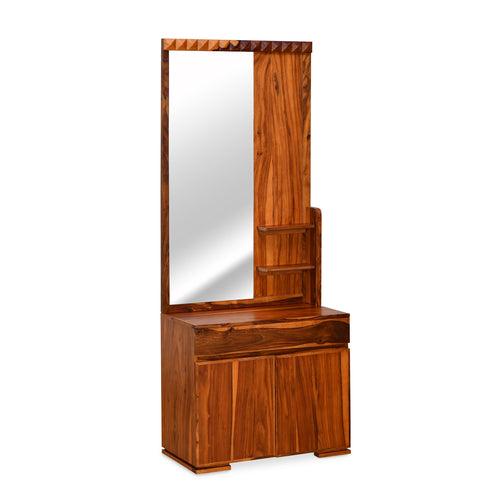 Nilkamal Dewsbury Dresser with Mirror (Walnut)