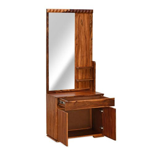 Nilkamal Dewsbury Dresser with Mirror (Walnut)