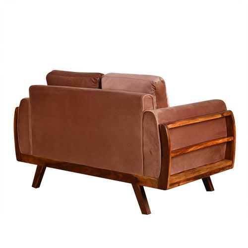 Nilkamal Lakewood 2 Seater Sofa (Cocoa)