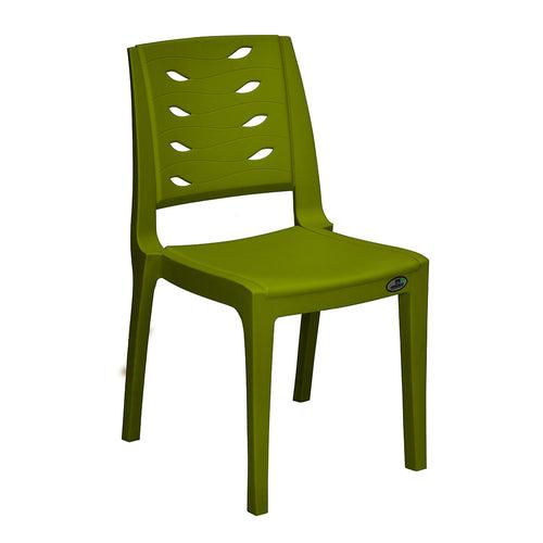 Nilkamal Fern Plastic Armless Chair