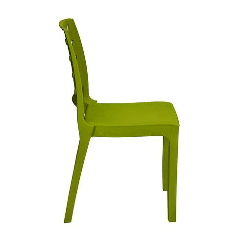 Nilkamal Fern Plastic Armless Chair