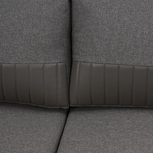 Nilkamal Berlin 3 Seater Sofa (Grey)