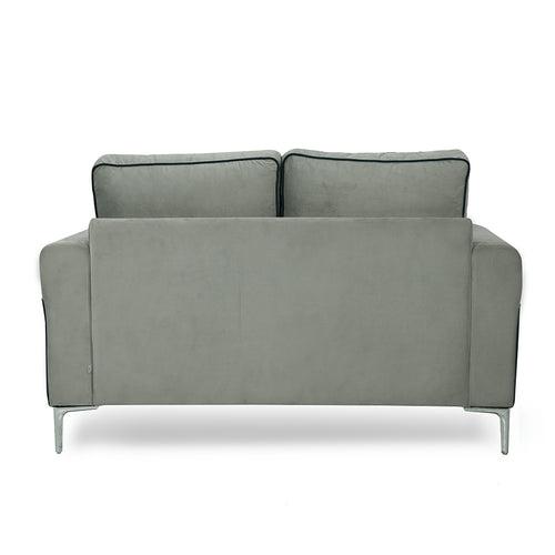 Nilkamal Boston 2 Seater Sofa (Grey & Blue)