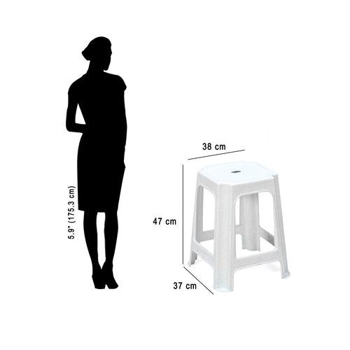 Nilkamal STL07 Plastic Stool