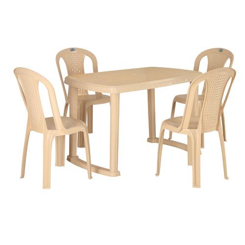 Nilkamal Shahenshah 4 Seater Dining Set