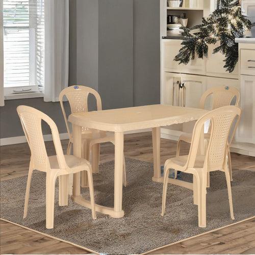 Nilkamal Shahenshah 4 Seater Dining Set