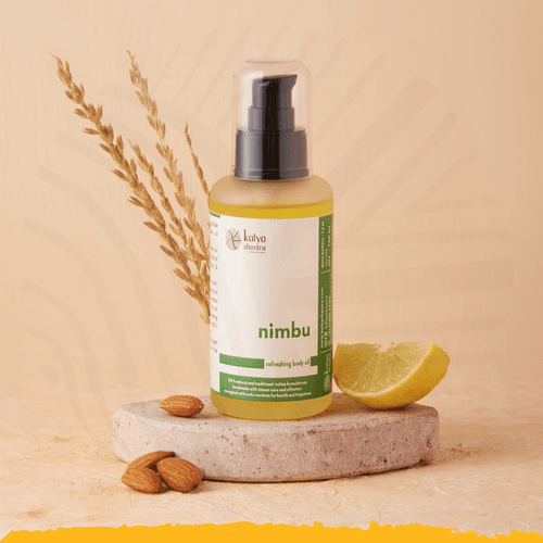 nimbu refreshing body oil