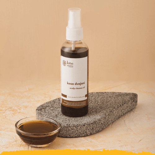 kesa dvajani - anti dandruff hair oil