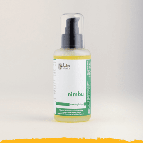 nimbu refreshing body oil