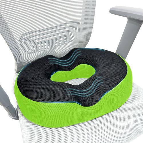 Orthopedic Memory Foam Donut Seat Cushion with Cooling Gel