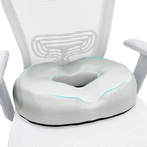 Orthopedic Memory Foam Donut Seat Cushion with Cooling Gel