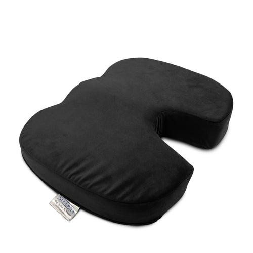 Orthopedic Memory Foam U-Shaped Coccyx Seat Cushion with Ventilated Cooling Gel for Tailbone, Sciatica & Back Pain Relief