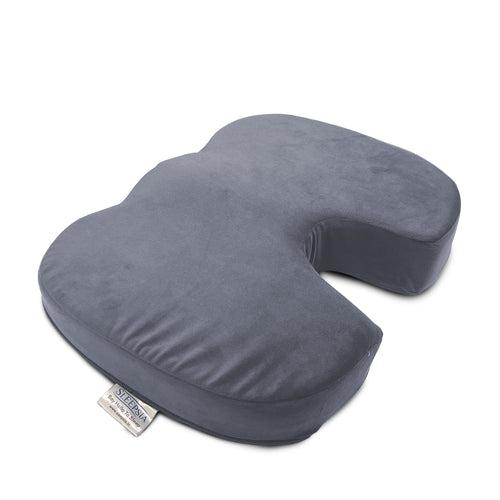 Orthopedic Memory Foam U-Shaped Coccyx Seat Cushion with Ventilated Cooling Gel for Tailbone, Sciatica & Back Pain Relief