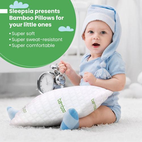 Kid's Super-Soft Shredded Memory Foam Bamboo Pillow