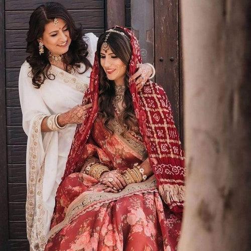 Beautiful Red Bridal Lehenga