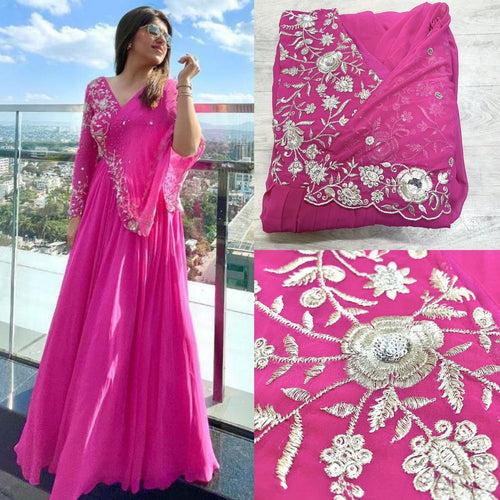 Soft Georgette Anarkali