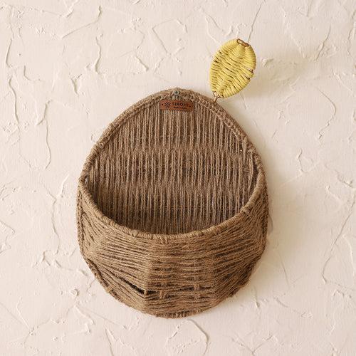 Leafy Hanging storage basket