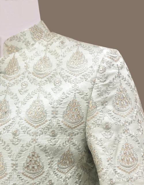 PISTA SILK INDO-WESTERN WITH DUPATTA