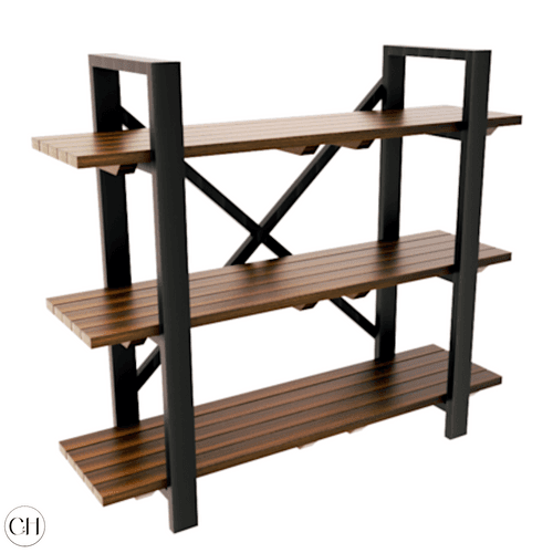 Stoker - Rustic Etagere Shelf