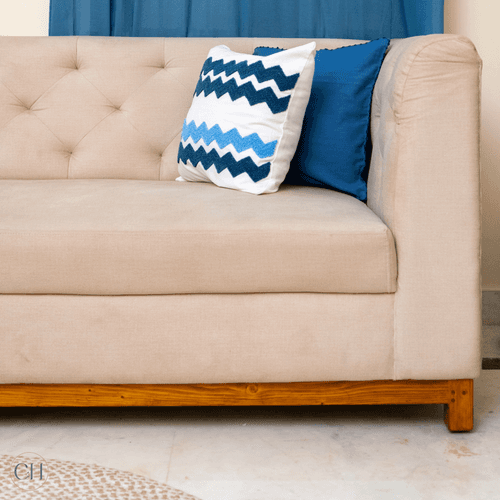 Chester - Upholstered 3-Seater Sofa with Hand-Tufting