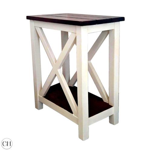 Ada - Farmhouse-style Solid Wood End Table