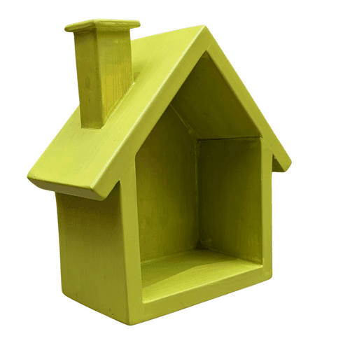 Adobe - Adorable House-shaped Wooden Decor