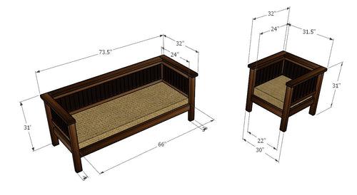 Darius - Single Seater Sofa