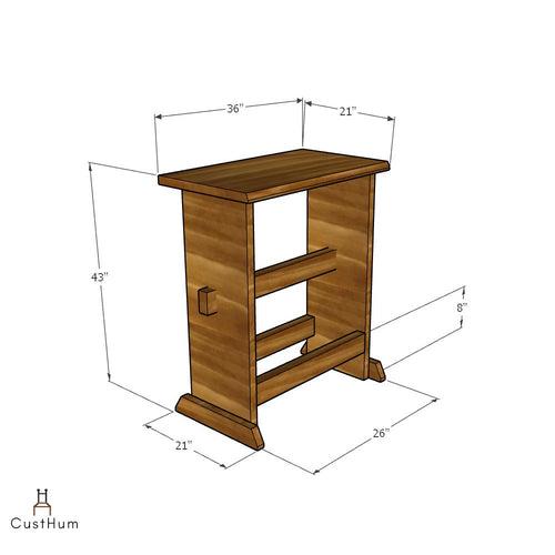 Goodall - Solid Wood Standing Desk