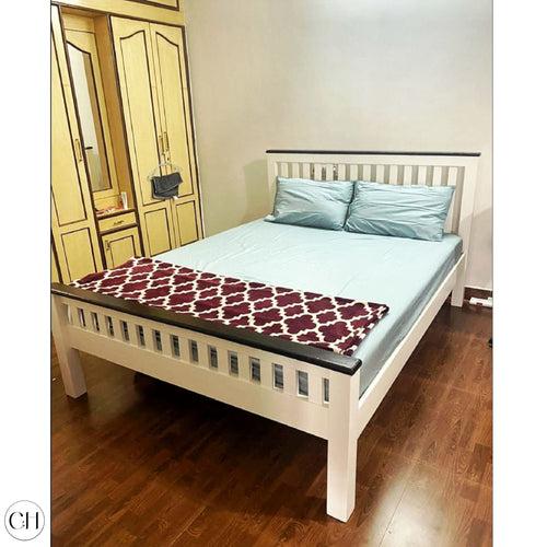 Linden - Two-tone Solid Wood Cot