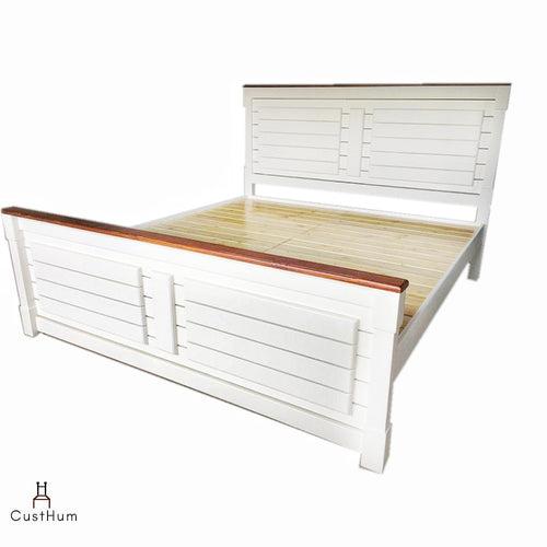 Marbella - Farmhouse-style Solid Wood Cot